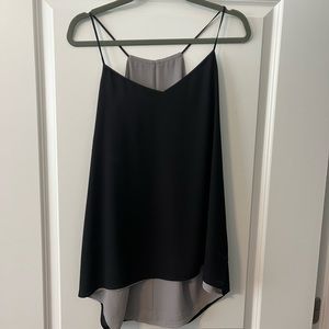Reversible spaghetti strap tank
